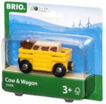 BRIO Remorca si vacuta 33406 Brio (BRIO33406) Trenulet