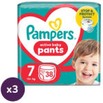 Pampers Active Baby Pants bugyipelenka 7, 15 kg+, 114 db
