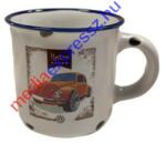  Retro autós (Volkswagen) Espresso kerámia kávéscsésze