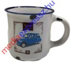  Retro autós (Citroen) Espresso kerámia kávéscsésze