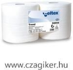 Celtex Trend ipari papírtörlő 2r. fehér cellulóz 800 lap/tekercs 2 tekercs/karton 52502