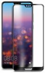 Huawei Y7 2018/Y7 Prime 2018 5D üvegfólia teljes kijelzőre, átlátszó (fekete keret)