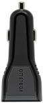 OtterBox autós gyorstöltő (PD + QC töltés), 15W, fekete