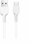 hoco. X20 microUSB kábel, 2A, 3m, fehér