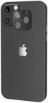 Hoco Apple iPhone 12 fémkeretes kamera védő üvegfólia , fekete