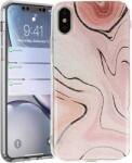 Vennus Samsung Galaxy A70 Vennus marble stone hátlap tok (Pink)
