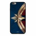 Marvel Apple iPhone X / iPhone XS Marvel Captain Marvel 022 üveg hátlap tok (Fekete)