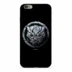 Marvel Apple iPhone X/ XS Marvel Black Panther 015 üveg hátlap tok, fekete - MPCBPANT4506