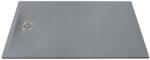 MARMY Dolomite öntött márvány zuhanytálca 70x140 cm, Valentino Grey 80 7637 70 14 53 (80 7746 70 14 53)