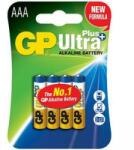 GP Batteries Baterie alcalină GP ULTRA PLUS LR03 AAA / 4 buc. în pachet / blister 1.5V Baterii de unica folosinta