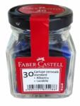 Faber-Castell Patroane cerneala mici, albastru, in borcan, 30 buc/set Faber-Castell FC185528 (FC185528)