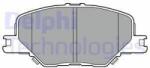 DELPHI set placute frana, frana disc DELPHI LP3370 (LP3370)