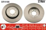 TRW Disc frana TRW DF4166 (DF4166) - automobilus