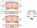 TRW set placute frana, frana disc TRW GDB2180 - automobilus