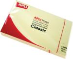 Apli Notite adezive Apli, 75 x 75mm, 100 file, galben pastel - Pret/buc (AL010976)