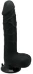 Charmly Toy Dildo Clasic Cu Ventuza, Negru, 20 Cm Dildo