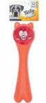 M-PETS Tasty Robi Orange - Играчка за куче Роби Оранжев, диспенсър за лакомства, материал TPR, С писукаща част - 23, 5 x 6, 5 x 6, 5 cm, Белгия - 10638105