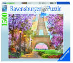 Ravensburger Puzzle Alee Romantic Paris, 1500 Piese (rvspa16000) - drool Puzzle