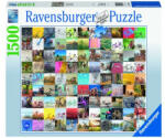 Ravensburger Puzzle 99 Biciclete, 1500 Piese (rvspa16007) - drool Puzzle