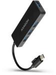 AXAGON 4-portos USB HUB Axagon HUE-G1C (USB 3.2) Type-C csatlakozóval