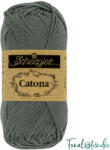 Scheepjes Catona 501 Anthracite - sötétszürke pamut fonal - 50gramm