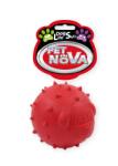 PET NOVA DOG LIFE STYLE Minge arici pentru caini, aroma de menta, rosu, 6, 5cm