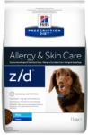 Hill's Prescription Diet 2x6kg Hill's Prescription Diet Canine z/d Skin/Food Sensivities Mini száraz kutyatáp