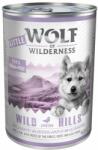 Wolf of Wilderness Wolf of Wilderness Little Junior 6 x 400 g - Wild Hills Rață & vițel