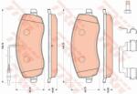 TRW set placute frana, frana disc TRW GDB1820 (GDB1820) - automobilus