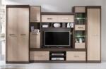  Холна секция Korina 330 cm тъмен дъб и светъл дъб