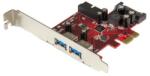 StarTech Adaptor PCI Express Startech PEXUSB3S2EI, PCI Express - 2x USB 3.0 (PEXUSB3S2EI)