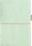 FILOFAX Kalendárium, gyűrűs, betétlapokkal, personal méret, FILOFAX, Domino Soft, pasztellzöld (NFX022579) (FX-022579)