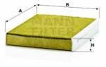 Mann-filter Filtru, aer habitaclu MANN-FILTER FreciousPlus FP 2433 (FP 2433)