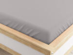  Cearsaf Jersey cu elastic 180 x 200 cm gri deschis