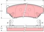 TRW set placute frana, frana disc TRW GDB3182 (GDB3182) - automobilus
