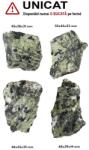  Jad Nefrit cu Grafit Brut Natural - 45-68 x 38-44 x 14-35 mm - ( XXL ) - 1 Buc