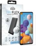 Eiger Folie Clear Tri Flex Samsung Galaxy A21s Clear 2 buc/pachet (0.4 mm, 5H) (EGSP00649) - vexio