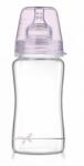 LOVI Шише Lovi - Baby Shower, стъклено, 250 ml, 3 м+, розово (74/204_g) - ozone
