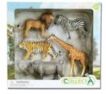 CollectA Set de 5 figurine pictate manual Animale din Savana Africana (COL84108WB) - ookee Figurina