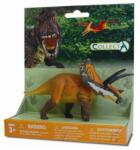 CollectA Figurina pe platforma dinozaur Torosaurus pictata manual XSPP Collecta (COL89424XSPP) - ookee Figurina