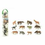 CollectA - Cutie cu 12 minifigurine Animale preistorice (COLA1100C) Figurina