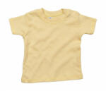 BabyBugz Bébi rövid ujjú póló BabyBugz Baby T-Shirt 3-6, Soft Sárga