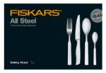 Fiskars All Steel evőeszköz készlet, 16 db-os (1054778)