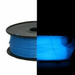ezPrint 3D Filament PLA 1, 75 mm sötétben világító Glow-in-Dark kék 1000g 1kg