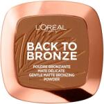 L'Oréal Bronzer pentru față - L'Oreal Paris Back To Bronze Matte Bronzing Powder 9 g