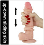 Lovetoy Dildo - cu ventuza Sliding-Skin 20 cm Dildo
