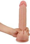 Lovetoy Dildo (02) cu ventuza Sliding-Skin 23, 5 cm Dildo