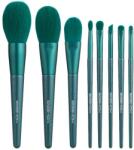 Eigshow Beauty Set pensule pentru machiaj, 8 buc. - Eigshow Beauty Jade Green Brush Kit With Bag 8 buc
