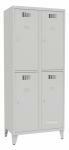  Sus 422 Wn rövidajtós öltözőszekrény (4 ajtós, lábakon álló)
