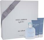 Dolce&Gabbana Dolce&Gabbana Light Blue Eau Intense Pour Homme, edp 100 ml + tusfürdő gél 50 ml + After shave balm 75 ml férfi parfüm